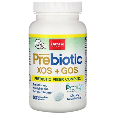 Пробиотики, Prebiotics XOS+GOS, Jarrow Formulas, 90 жевательных таблеток - фото