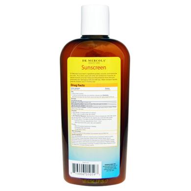 Сонцезахисний крем SPF 30 (без запаху) Sunscreen, Dr. Mercola, 236 мл - фото