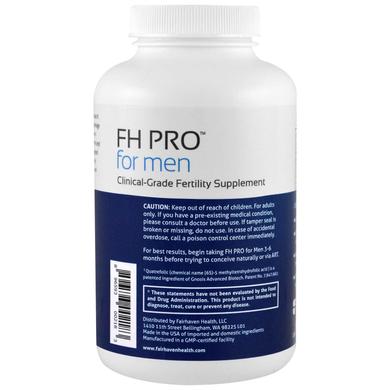 Репродуктивное здоровье мужчин, Clinical Grade Fertility Supplement, Fairhaven Health, 180 капсул - фото