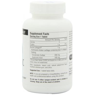 Гиалуроновая Кислота 100 мг, Source Naturals, 60 таблеток - фото