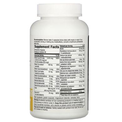 Вітаміни для вагітних, Prenatal Multi-Vitamin and Multi-Mineral, Nature's Way, 180 капсул - фото