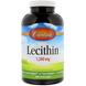 Лецитин, Lecithin, Carlson Labs, 1200 мг, 280 капсул, фото – 1