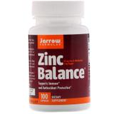 Цинк баланс, Zinc Balance, Jarrow Formulas, 100 капсул, фото