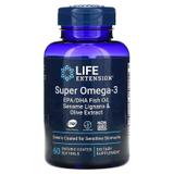 Омега-3, Omega Foundations, Super Omega-3, Life Extension, 60 капсул, фото