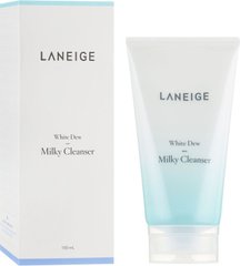 Очищаюча пінка-молочко для обличчя, White Dew Milky Cleanser, Laneige, 150 мл - фото