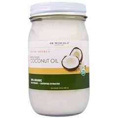 Кокосовое масло, Coconut Oil, Dr. Mercola, сырое, 480 мл - фото