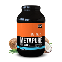 Протеїн, Metapure ZC Isolate, Qnt, смак кокос, 908 г - фото
