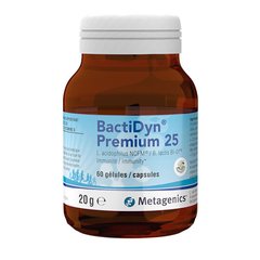 Пробиотики, BactiDyn Premium, Metagenics, 60 капсул - фото