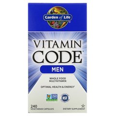 Вітаміни для чоловіків Garden of Life, 240 капсул - фото