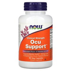 Витамины для глаз, Ocu Support, Now Foods, 90 капсул - фото