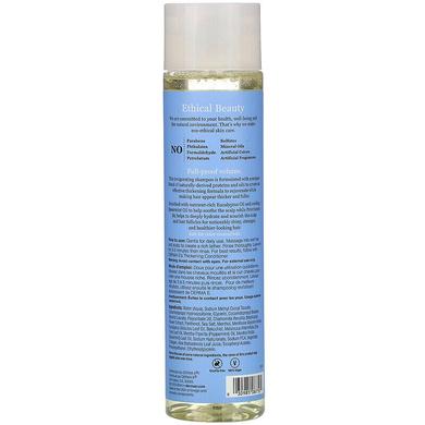 Шампунь для густоты и утолщения волос с мятой и травяными экстрактами, Thickening Shampoo, Derma E, 296 мл - фото