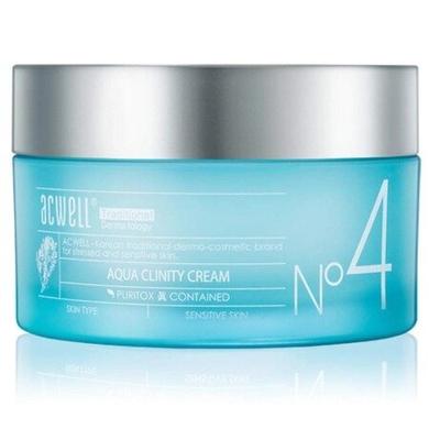 Увлажняющий крем для чувствительной кожи, Aqua Clinity Cream Original, Acwell, 50 мл - фото
