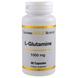 L-глютамин, California Gold Nutrition, 1000 мг, 60 капсул, фото – 1