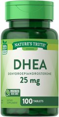 ДГЕА, DHEA 25 мг, Nature's Truth, 100 таблеток - фото