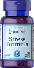 Стресс формула, Stress Formula, Puritan's Pride, 60 капсул - фото