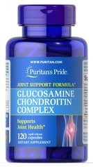 Комплекс глюкозамина МСМ, Glucosamine MSM Complex, Puritan's Pride, 333 мг/500 мг, 120 таблеток - фото