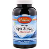 Риб'ячий жир, Super Omega -3, Carlson Labs, 1200 мг, 250 капсул, фото