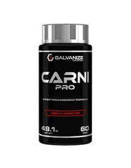 Л-карнитин, Carni Pro, Galvanize Nutrition, 60 капсул - фото