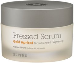 Сироватка-крем для обличчя, Pressed Serum Gold Apricot, Blithe, 50 мл - фото