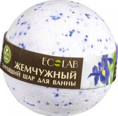 Бурлящий шар для ванны ирис и пассифлора, EO Laboratorie, 220 г - фото
