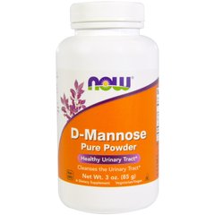 Д-Манноза, D-Mannose, Now Foods, порошок, 85 г - фото
