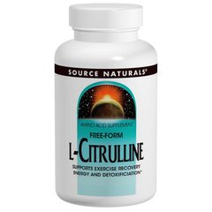 Цитрулін, L-Citrulline, Source Naturals, вільна форма, 120 таблеток - фото