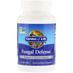 Грибковая защита кишечника, Fungal Defense, Garden of Life, 84 капсулы - фото