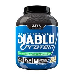 Предтренировочный комплекс Diablo Diet Protein US ванильное мороженое 1, ANS Performance, 1,81 кг - фото