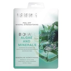Био маска peel-off минеральное обогощение, морские водоросли и минералы, Biodermic, 12 г - фото