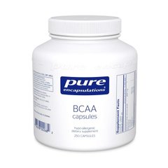 БЦАА, BCAA, Pure Encapsulations, 250 капсул - фото