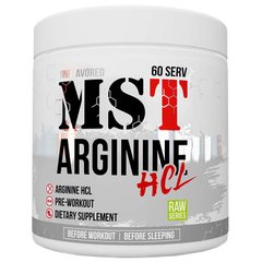 Аргинин, Arginine HCL, MST Nutrition, без вкуса, 300 г - фото