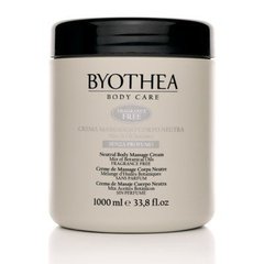 Крем для массажа нейтральный - без запаха, Byothea, 1000 мл - фото