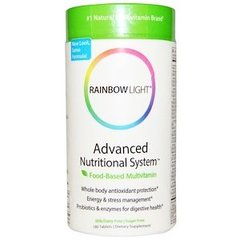 Мультивитамины, Multivitamin, Rainbow Light, 180 таблеток - фото