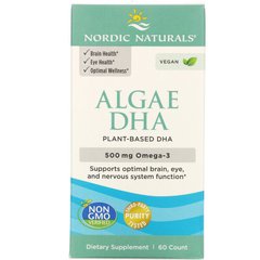 Рыбий жир для беременных, Prenatal DHA, Nordic Naturals, 500 мг, 60 гелевых капсул - фото