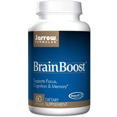 Вітаміни для мозку, BrainBoost, Jarrow Formulas, 60 капсул - фото