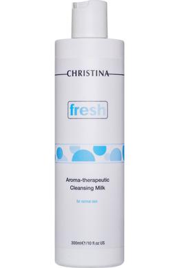 Очищаюче молочко для нормальної шкіри, Aroma Theraputic Cleansing Milk, Christina, 300 мл - фото