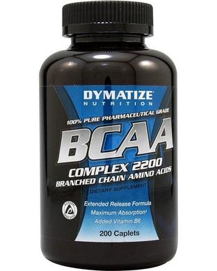 BCAA Complex 2200, Dymatize, 200 таблеток - фото