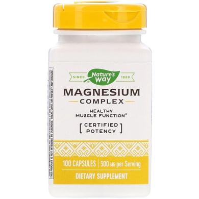 Магній цитрат (Magnesium Complex), Nature's Way, 100 капсул - фото