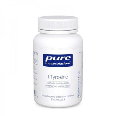 L-Тирозин 90's, l-Tyrosine 90's, Pure Encapsulations, 90 капсул - фото