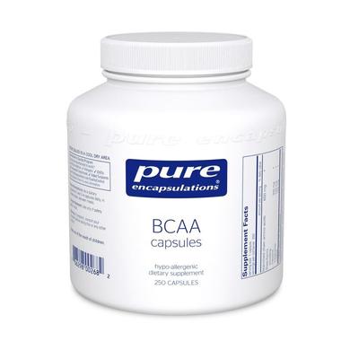БЦАА, BCAA, Pure Encapsulations, 250 капсул - фото