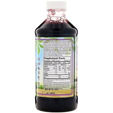 Сироп чорної бузини, Black Elderberry & Honey Tonic, Dynamic Health Laboratories, 237 мл - фото