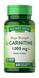L-карнитин, L-Carnitine, Nature's Truth, 1000 мг на порцию, 60 капсул, фото – 1