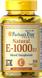 Витамин Е, Vitamin E, Puritan's Pride, 1000 МЕ, 100 капсул, фото – 1