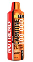 L карнитин, Carnitine 100 000, апельсин, Nutrend , 1000 мл - фото