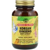 Женьшень корейский, Korean Ginseng, Solgar, экстракт корня, 60 капсул, фото