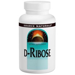 D-рибоза, D-Ribose, Source Naturals, фрукти, 60 таблеток - фото