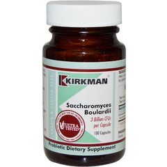 Сахароміцети буларди, Saccharomyces Boulardii, Kirkman Labs, 100 капсул - фото