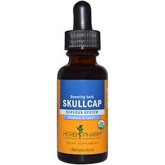 Шлемник, экстракт, Skullcap, Herb Pharm, органик, 30 мл - фото