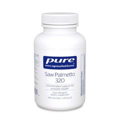 Со Пальметто, Saw Palmetto, Pure Encapsulations, 320 мг, 120 капсул - фото