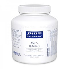 Поливитамины / минеральный комплекс для мужчин старше 40, Men's Nutrients, Pure Encapsulations, 180 капсул - фото